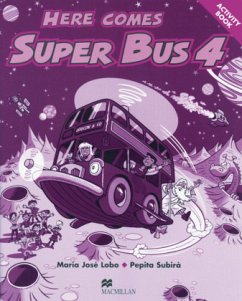 Activity Book / Here comes Super Bus Level.4
