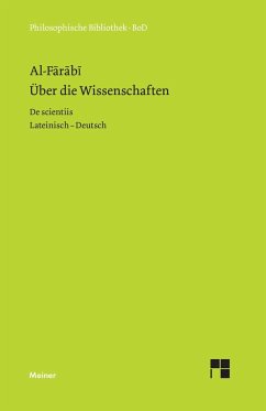 Über die Wissenschaften / De scientiis - Al-Farabi