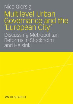 Multilevel Urban Governance and the 'European City' - Giersig, Nico