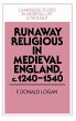 Runaway Religious in Medieval England,... - Bild 1