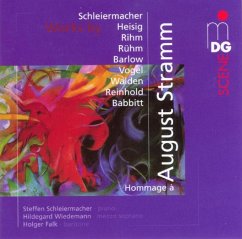 Hommage A August Stramm - Schleiermacher/Wiedemann/Falk/+