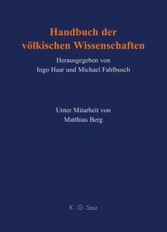 Handbuch der völkischen Wissenschaften - Berg, Matthias (Wiss. Beratg.)
