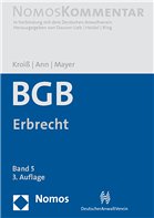 Bürgerliches Gesetzbuch - Kroiß, Ludwig / Ann, Christoph / Mayer, Jörg (Hrsg.)