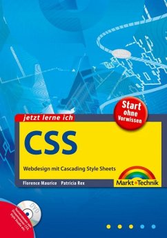 Jetzt lerne ich CSS, m. DVD-ROM - Maurice, Florence; Rex, Patricia