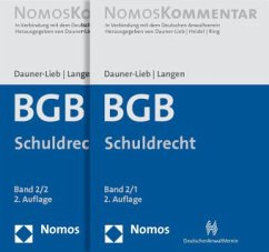 Schuldrecht (SchuldR), 2 Bde. / BGB, Kommentar Bd.2/1-2 - Dauner-Lieb / Langen