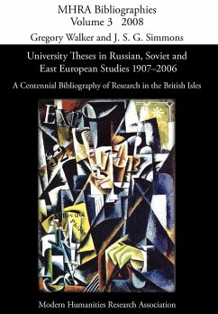 University Theses in Russian, Soviet and East European Studies, 1907-2006