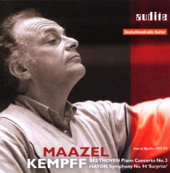 Klavierkonzert 3/Sinfonie 94 - Maazel,Lorin/Kempff,Wilhelm/Rso Berlin