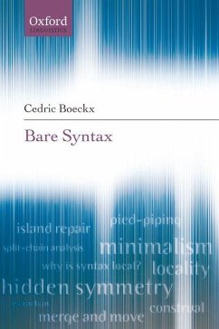 Bare Syntax - Boeckx, Cedric