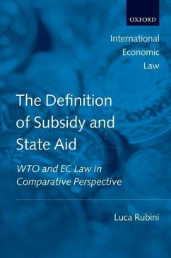 The Definition of Subsidy and State Aid - Rubini, Luca