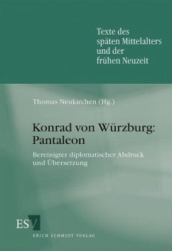 Konrad von Würzburg: Pantaleon - Neukirchen, Thomas (Hrsg.)