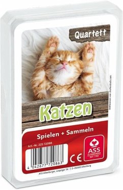 Tier-Quartett - Katzen