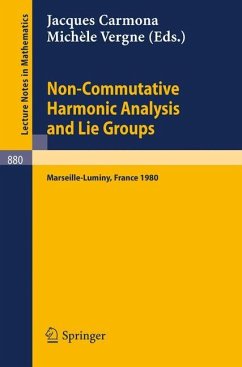 Non Commutative Harmonic Analysis and Lie Groups