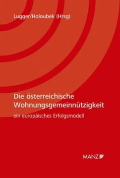 Cover Die österreichische Wohnungsgemeinnützigkeit Ein europäisches Erfolgsmodell