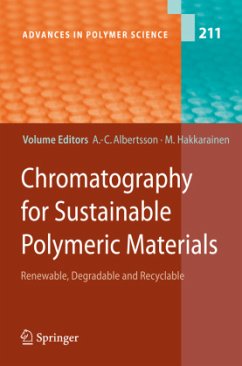 Cover Chromatography for Sustainable Polymeric Materials