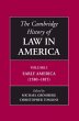 The Cambridge History of Law in America... - Bild 1