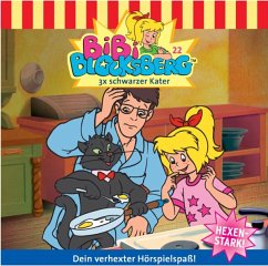 3 x schwarzer Kater / Bibi Blocksberg Bd.9 (1 Audio-CD) - Herzog, Ulli