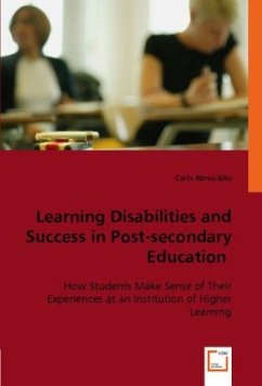 Learning Disabilities and Success in Post-secondary Education - Abreu-Ellis, Carla