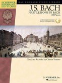 First Lessons In Bach, for piano, w. Audio-CD