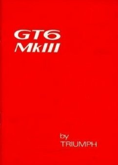 Triumph Gt6 Mk3 Owner Hndbk - Brooklands Books Ltd