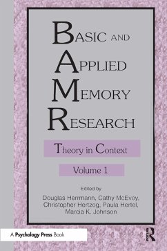 Basic and Applied Memory Research