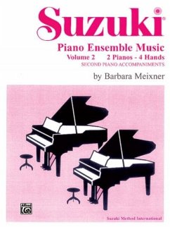 Suzuki Piano Ensemble Music for Piano Duo, Vol 2 - Meixner, Barbara