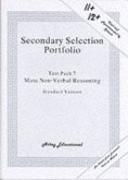 Secondary Selection Portfolio