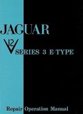 Jaguar E Type V12 Series 3 Workshop Manual