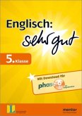 Englisch: sehr gut, 5. Klasse