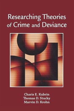 Cover Researching Theories of Crime and Deviance