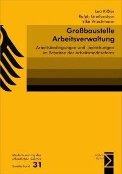 Großbaustelle Arbeitsverwaltung - Kißler, Leo;Greifenstein, Ralph;Wiechmann, Elke