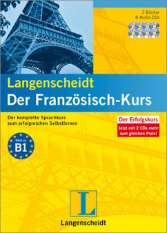 Langenscheidt Der Französisch-Kurs - Set mit 3 Büchern und 8 Audio-CDs - Bernard, Sylvie