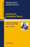 Lectures on Probability Theory