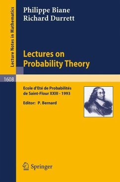 Lectures on Probability Theory - Biane, Philippe;Durrett, Richard