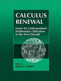 Calculus Renewal - Ganter, Susan L.