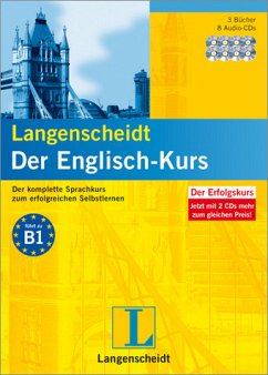 Langenscheidt Der Englisch-Kurs - Set mit 3 Büchern und 8 Audio-CDs - Hilborne-Clarke, David; Oldham, Peter