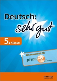 Cover Deutsch: sehr gut, 5. Klasse