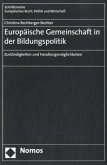 Europäische Gemeinschaft in der BIldungspolitik