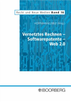 Cover Vernetztes Rechnen - Softwarepatente - Web 2.0