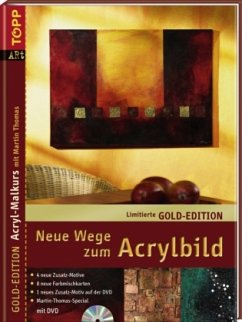 Cover Neue Wege zum Acrylbild, m. DVD (Gold-Edition)