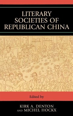 Cover Literary Societies Of Republican China