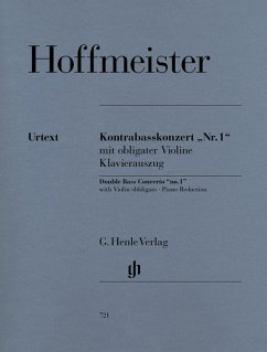 Franz Anton Hoffmeister - Kontrabasskonzert "Nr. 1" (mit obligater Violine)