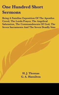 One Hundred Short Sermons - Thomas, H. J.