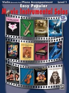 Easy Popular Movie Instrumental Solos for Strings