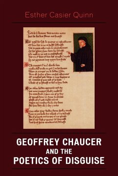 Cover Geoffrey Chaucer and the Poetics of Disguise