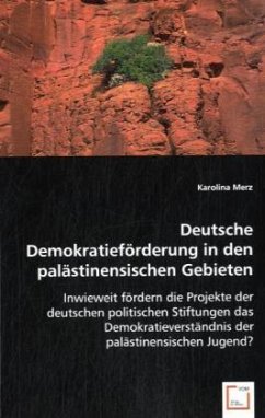 Deutsche Demokratieförderung in den palästinensischen Gebieten - Merz, Karolina