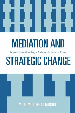 Mediation and Strategic Change - Mironi, Moti Mordehai