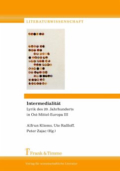 Intermedialität - Kliems, Alfrun / Raßloff, Ute / Zajac, Peter (Hrsg.)