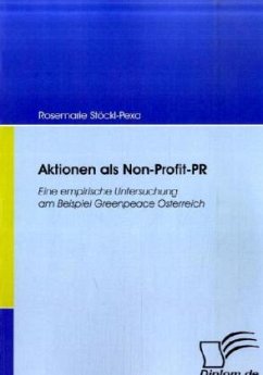 Aktionen als Non-Profit-PR - Stöckl-Pexa, Rosemarie