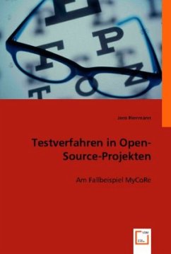 Testverfahren in Open-Source-Projekten - Herrmann, Jens
