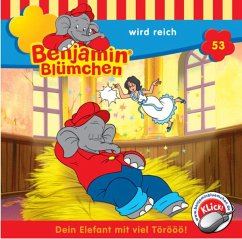 Benjamin Blümchen wird reich / Benjamin Blümchen Bd.53 (1 Audio-CD) - Donnelly, Elfie